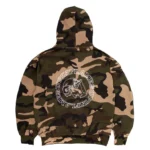 Up In Flames Camo Waffle Zip up (2)
