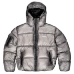 Up In Flames Grey Puffer Jacket (3)