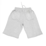 Up In Flames Reverse Stitch Shorts Grey (1)