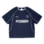 Up In Flames UIF x Poser Équipe Jersey NavyWhite (3)