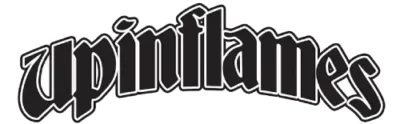 up in flames logo 1