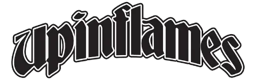 up in flames logo 1