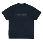 Up In Flames Motion Logo T Shirt Navy