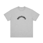 Up In Flames Old English Heather Grey T Shirt