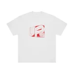 Up In Flames UP White T Shirt 2