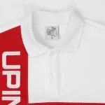 Up In Flames Flag Polo T Shirt England (2)