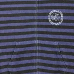 Up In Flames Waffle Zip up Hoodie Striped (2)