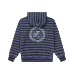 Up In Flames Waffle Zip up Hoodie Striped (3)