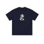 Up In Flames Mask T Shirt Navy