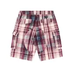 Up In Flames Plaid Cargo Shorts (3)