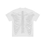 Up In Flames X ray T Shirt White